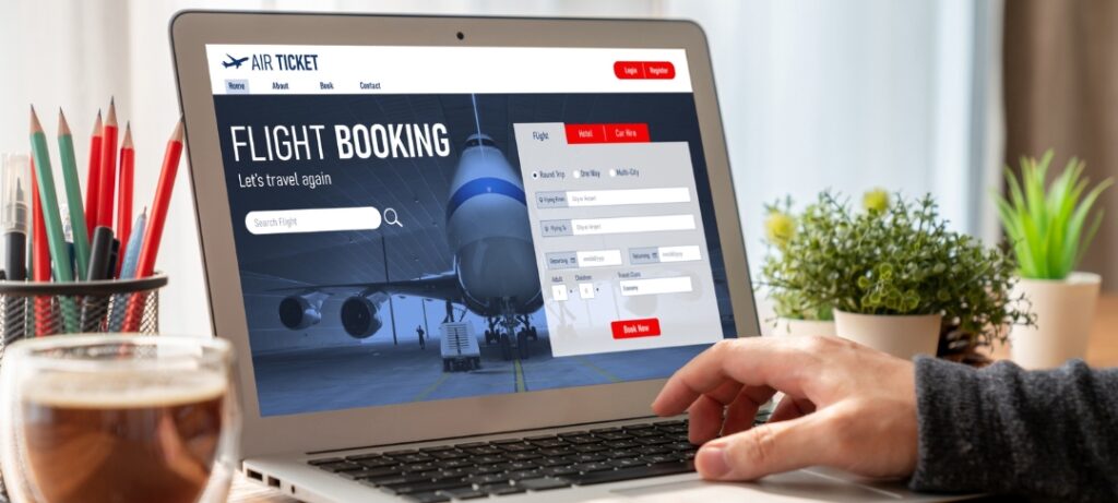 what is not true about booking official flights