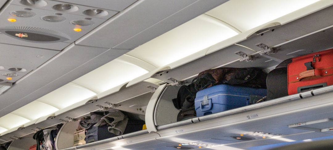 Airplane Luggage Compartment